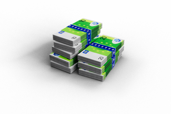 150 coins to money