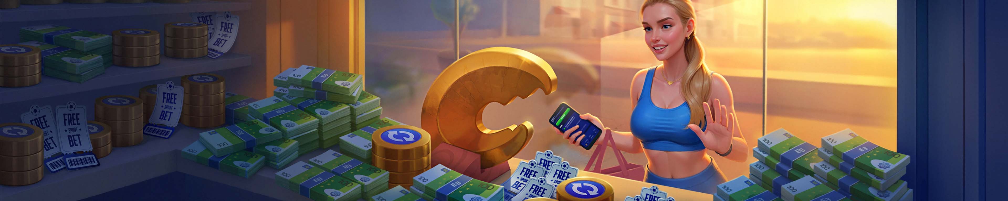 Ανταλλάξτε τα νομίσματά σας για καταπληκτικά μπόνους