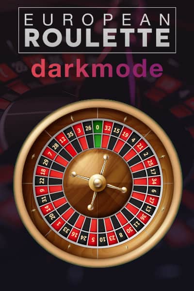 European Roulette - Dark Mode